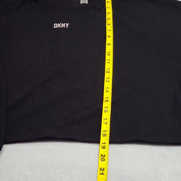 NWT DKNY Crop Sweatshirt Top - Picture 5 of 10